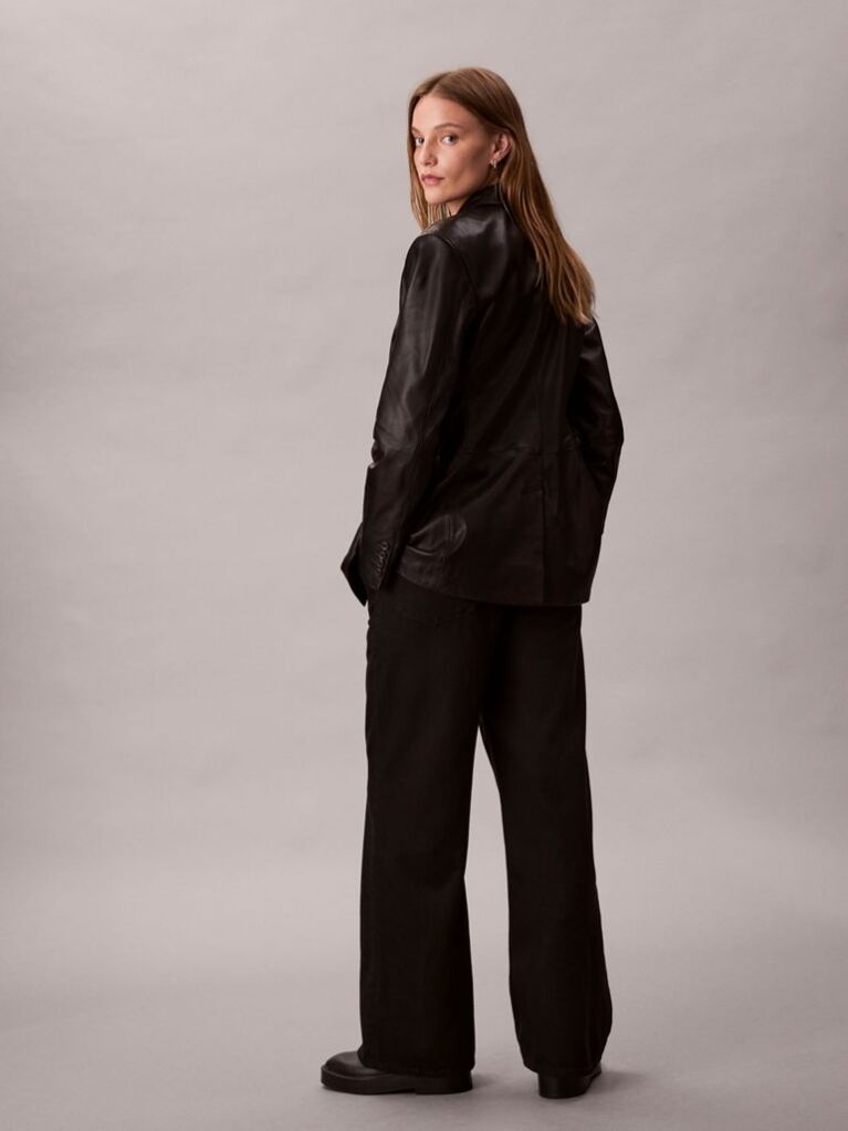 Black Ultra High Rise Relaxed Jeans  Women