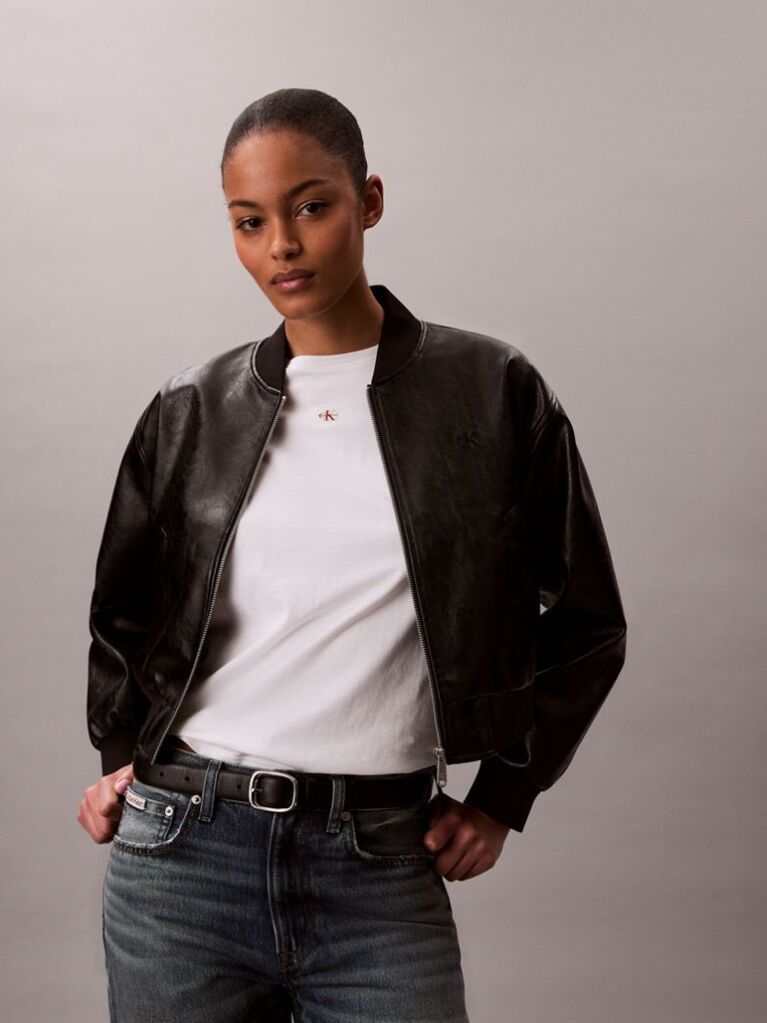 White Soft Cotton Badge T-shirt  Women