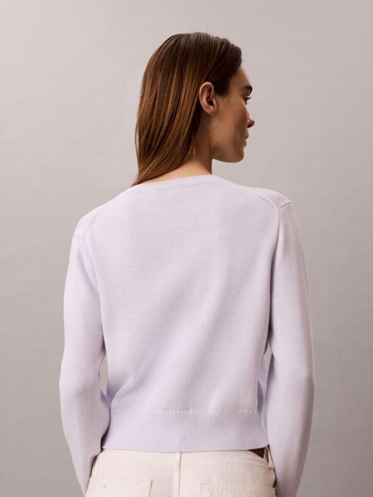 Purple Monologo Outline Jumper  Women