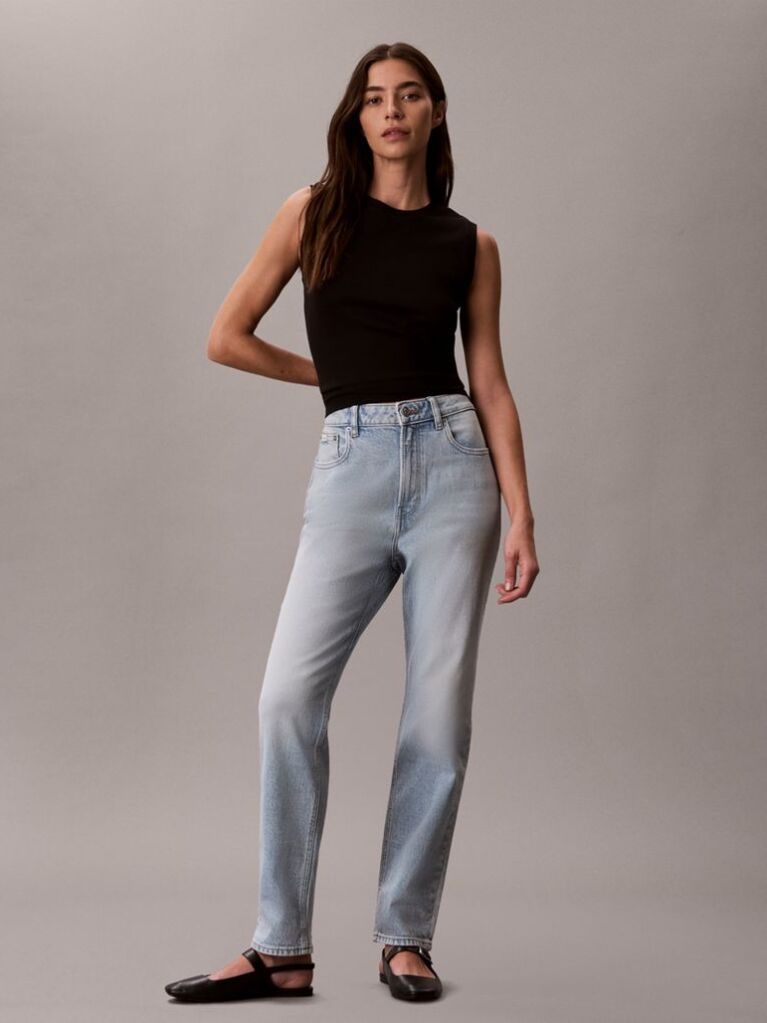 Denim Mom Jeans  Women