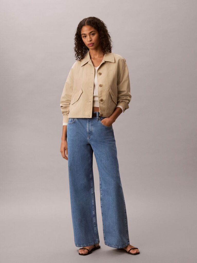 Denim Τζιν Με Φαρδιά Γραμμή  Γυναίκα