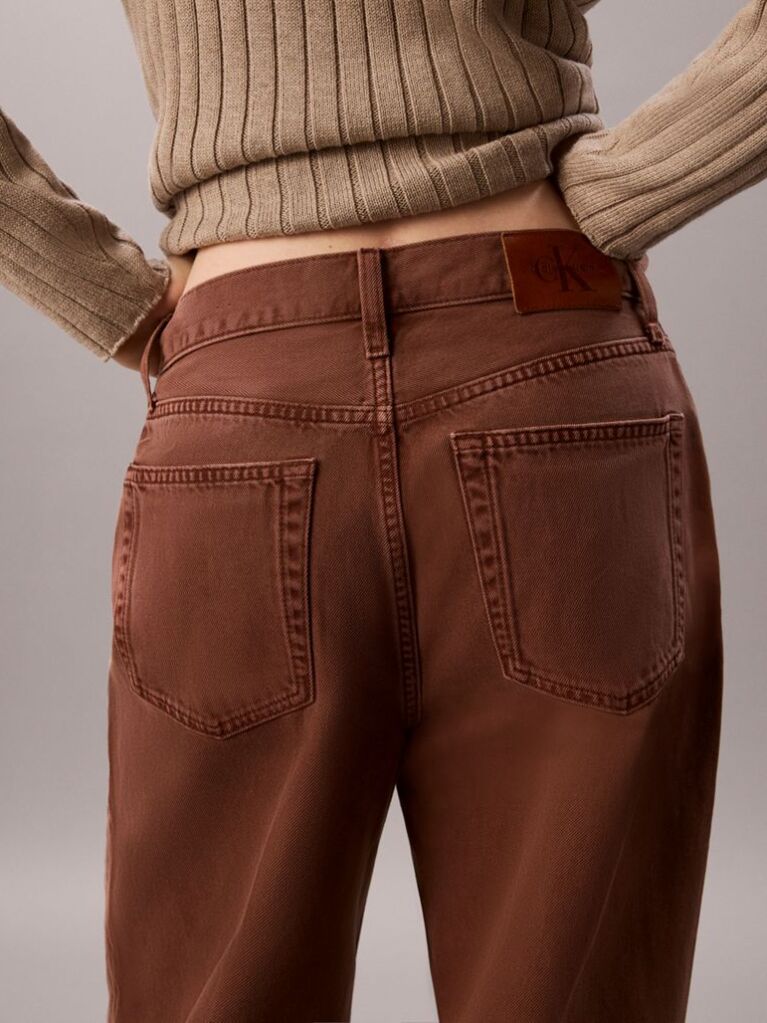 Brown Wide Leg Jeans  Women