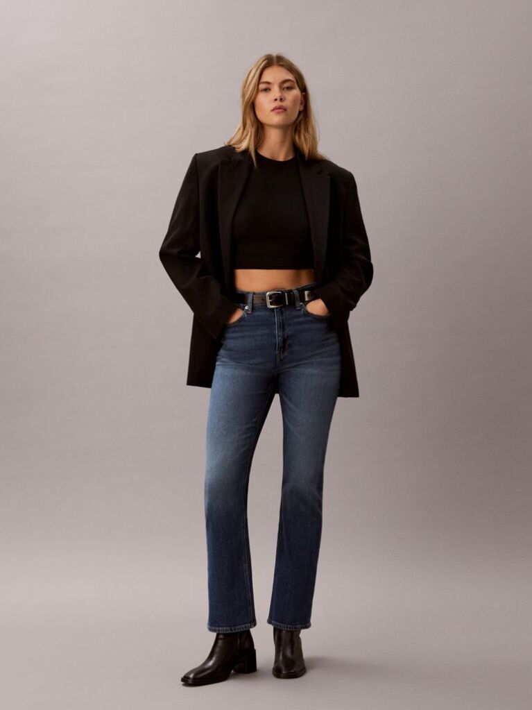 Denim High Rise Bootcut Jeans  Women