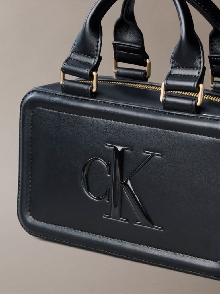Black Monogram Mini Tote Bag  Women