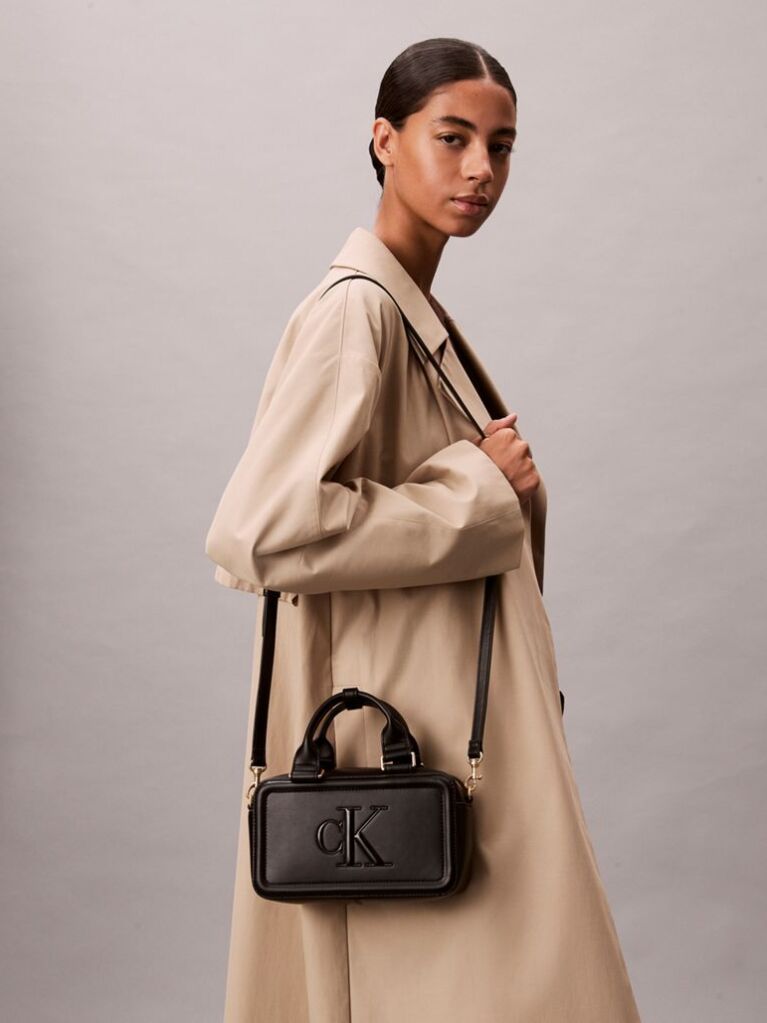 Black Monogram Mini Tote Bag  Women