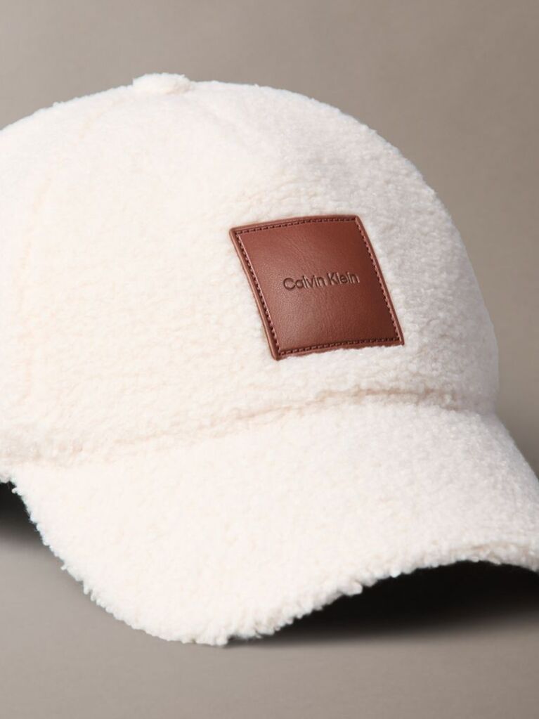 Λευκό Καπέλο Baseball Από Sherpa  Γυναίκα