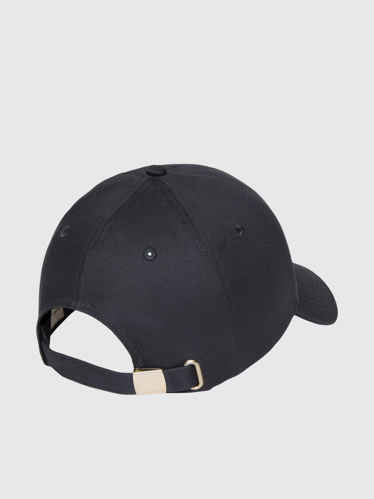 Grey Twill Logo Cap  Men