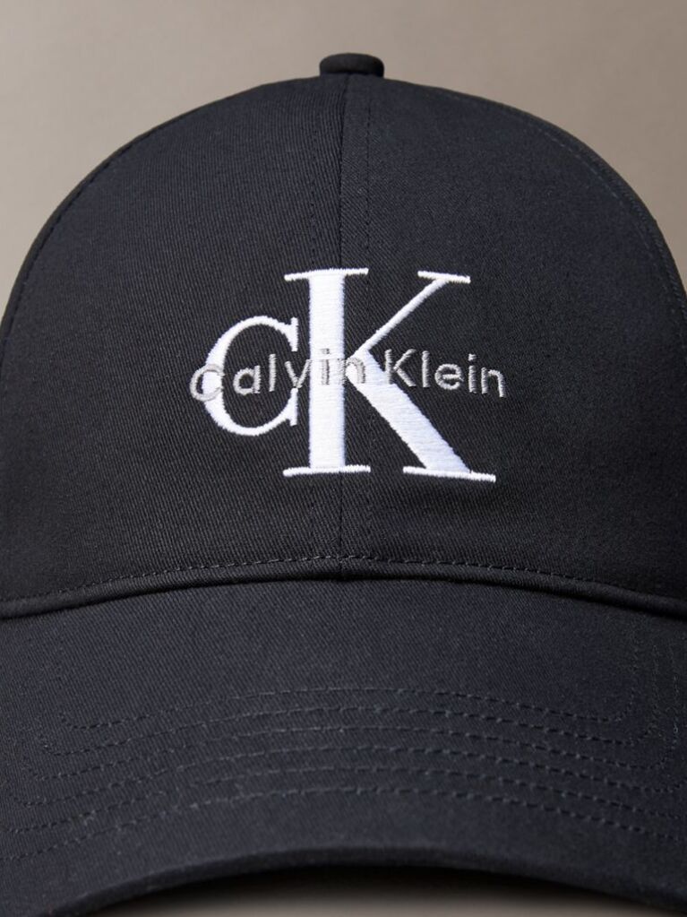 Μαύρο Καπέλο Με Λογότυπο Από Twill  Γυναίκα