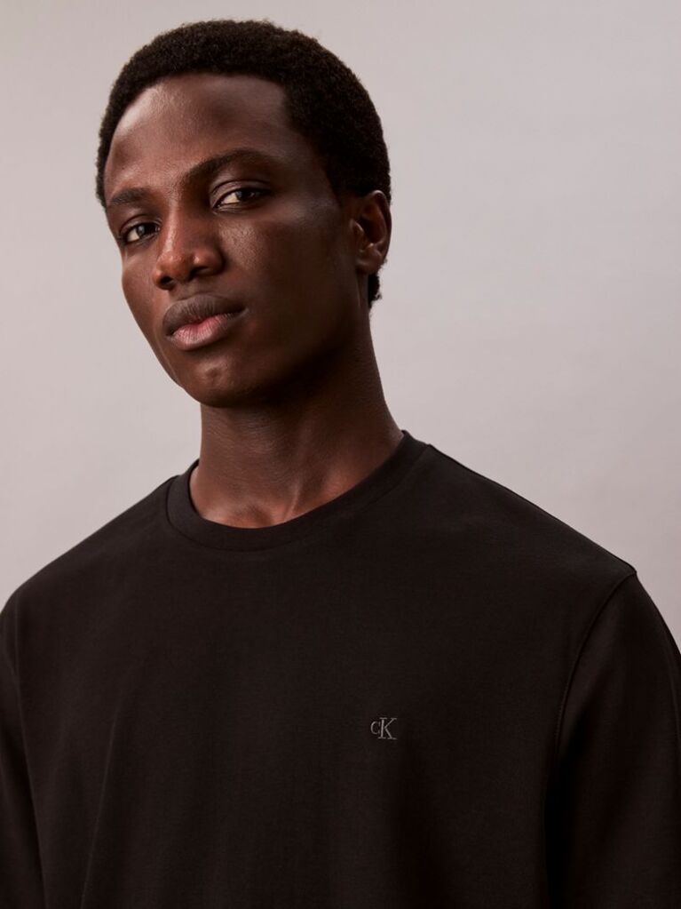 Black Pima Cotton T-shirt  Men