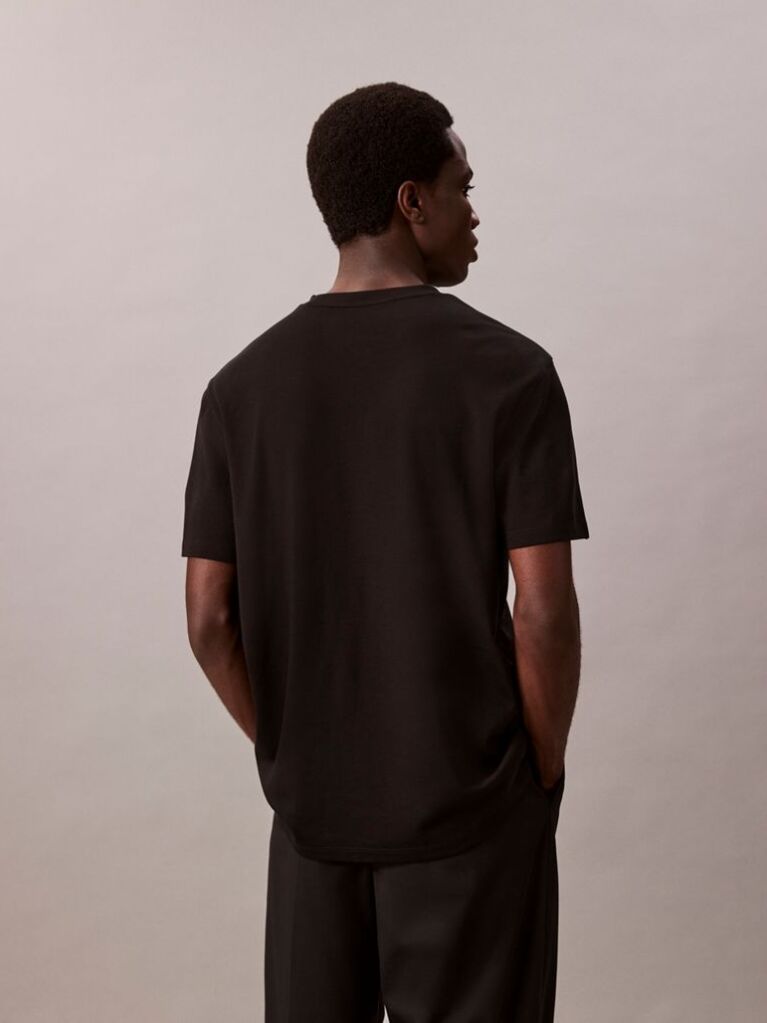 Black Pima Cotton T-shirt  Men