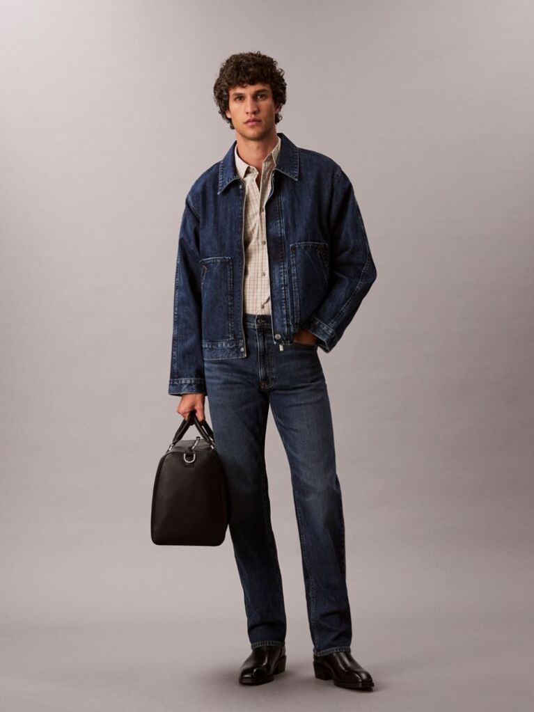 Denim Τζιν Σε Ίσια Κανονική Γραμμή  Άνδρας