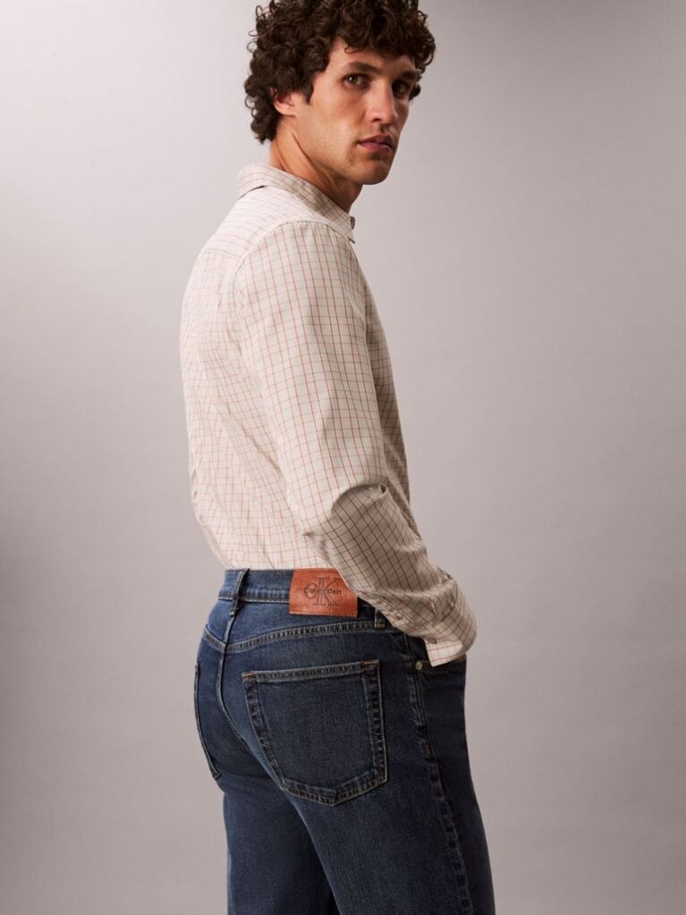 Denim Τζιν Σε Ίσια Κανονική Γραμμή  Άνδρας