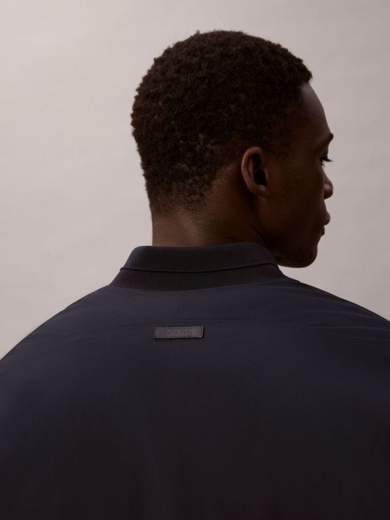Blue Bomber Jacket  Men