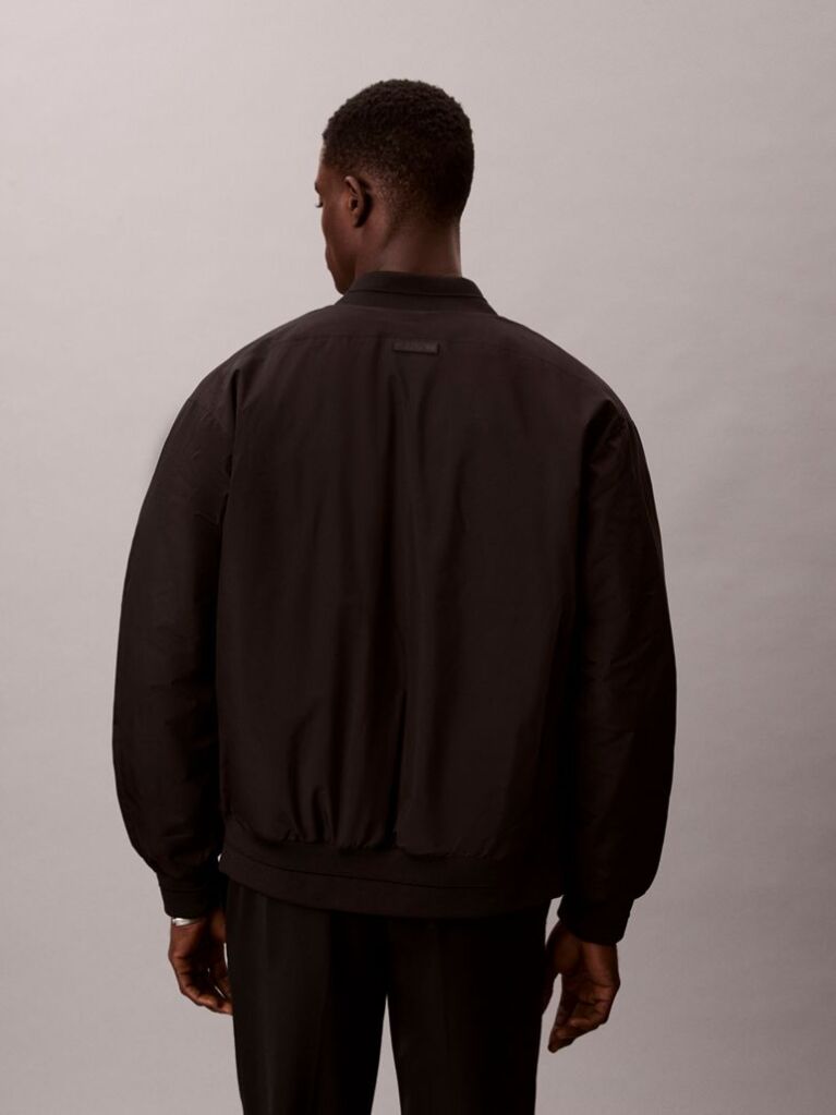 Black Bomber Jacket  Men