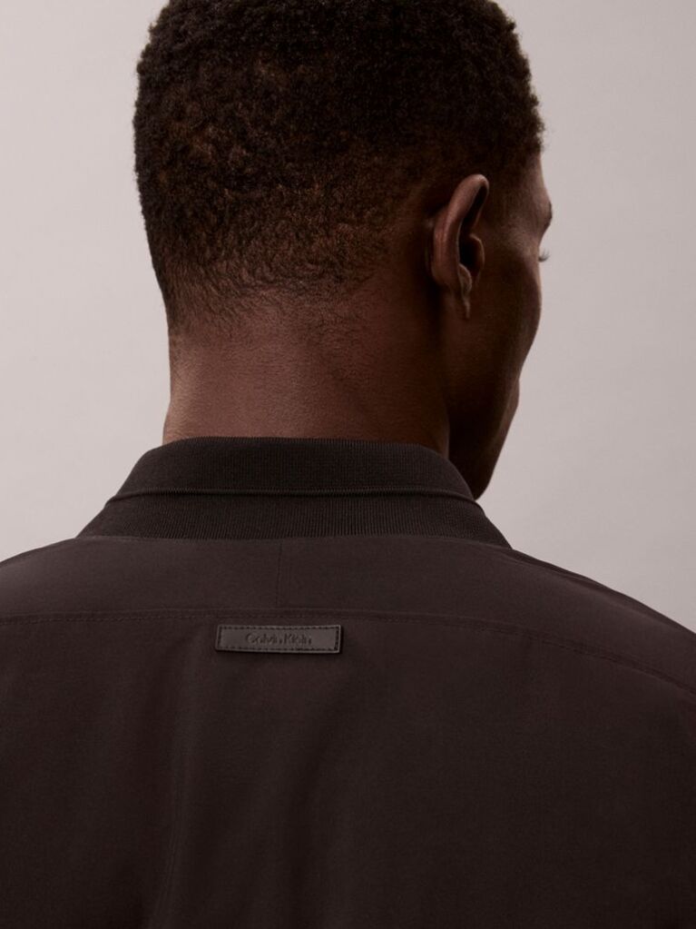 Black Bomber Jacket  Men