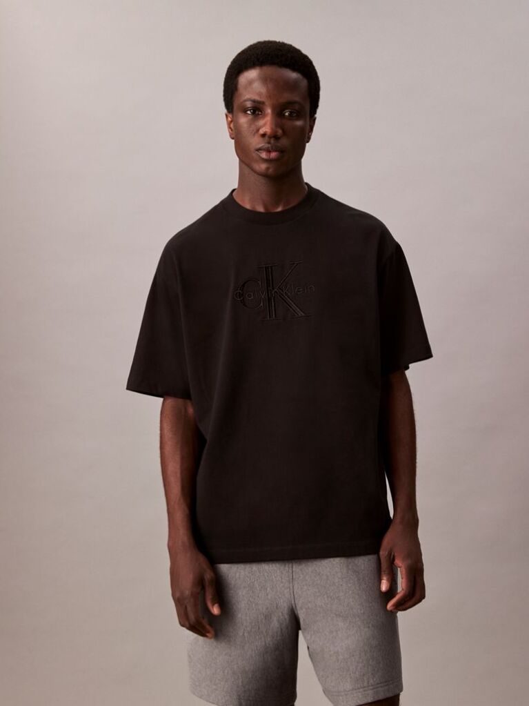 Black Short Sleeve T-Shirt  Men