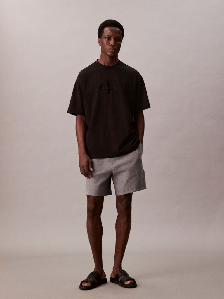 Black Short Sleeve T-Shirt  Men