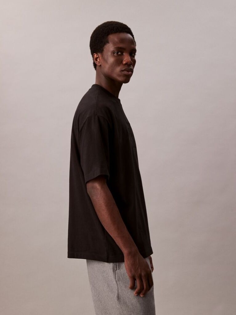 Black Short Sleeve T-Shirt  Men