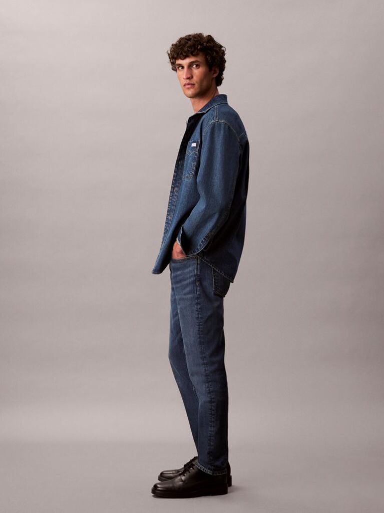 Denim Slim Tapered Jeans  Men