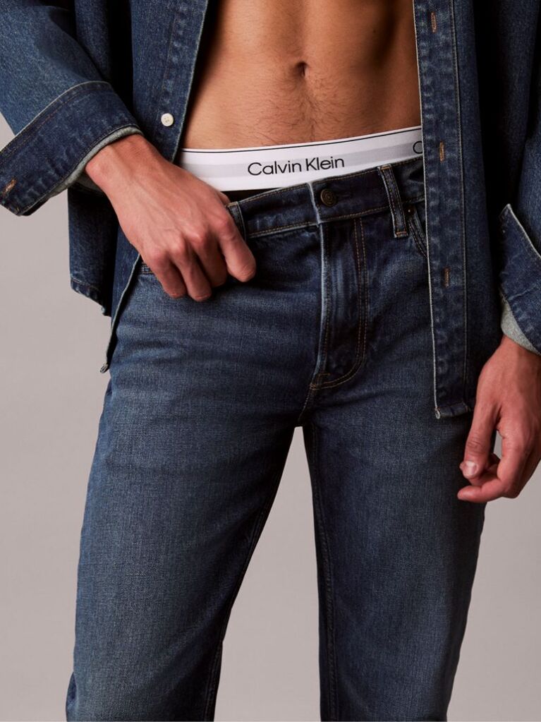 Denim Slim Tapered Jeans  Men