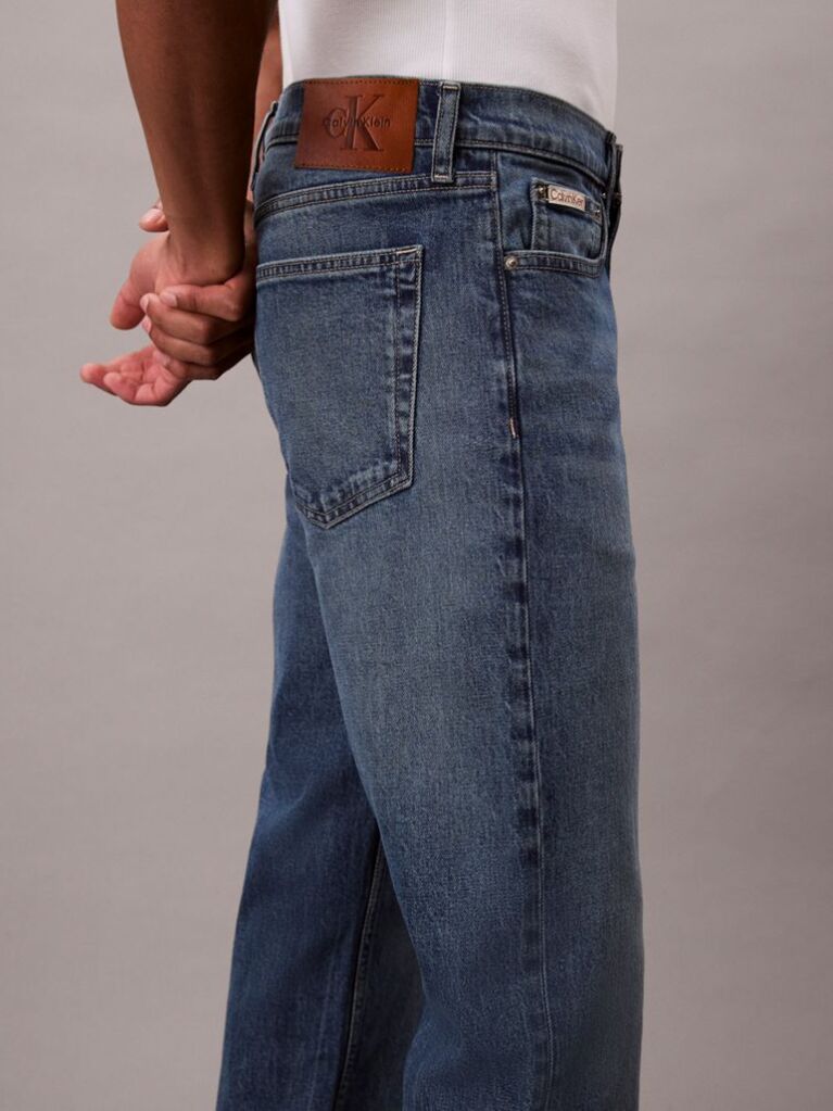 Denim Τζιν Με Ίσια Γραμμή  Άνδρας
