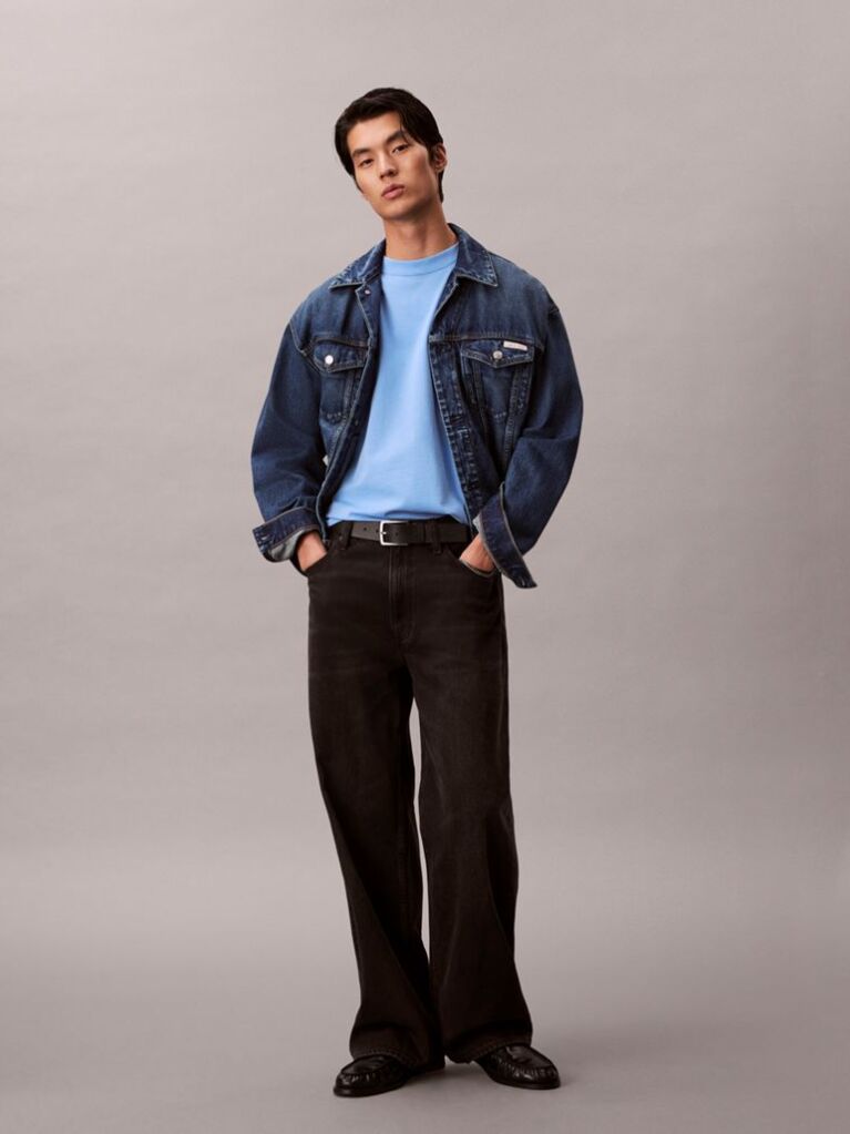Blue Monogram T-shirt  Men