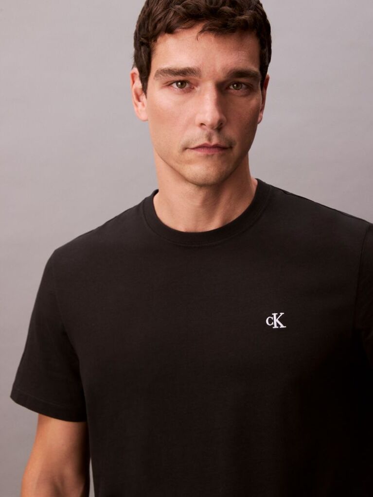 Μαύρο T-shirt Με Λογότυπο  Άνδρας