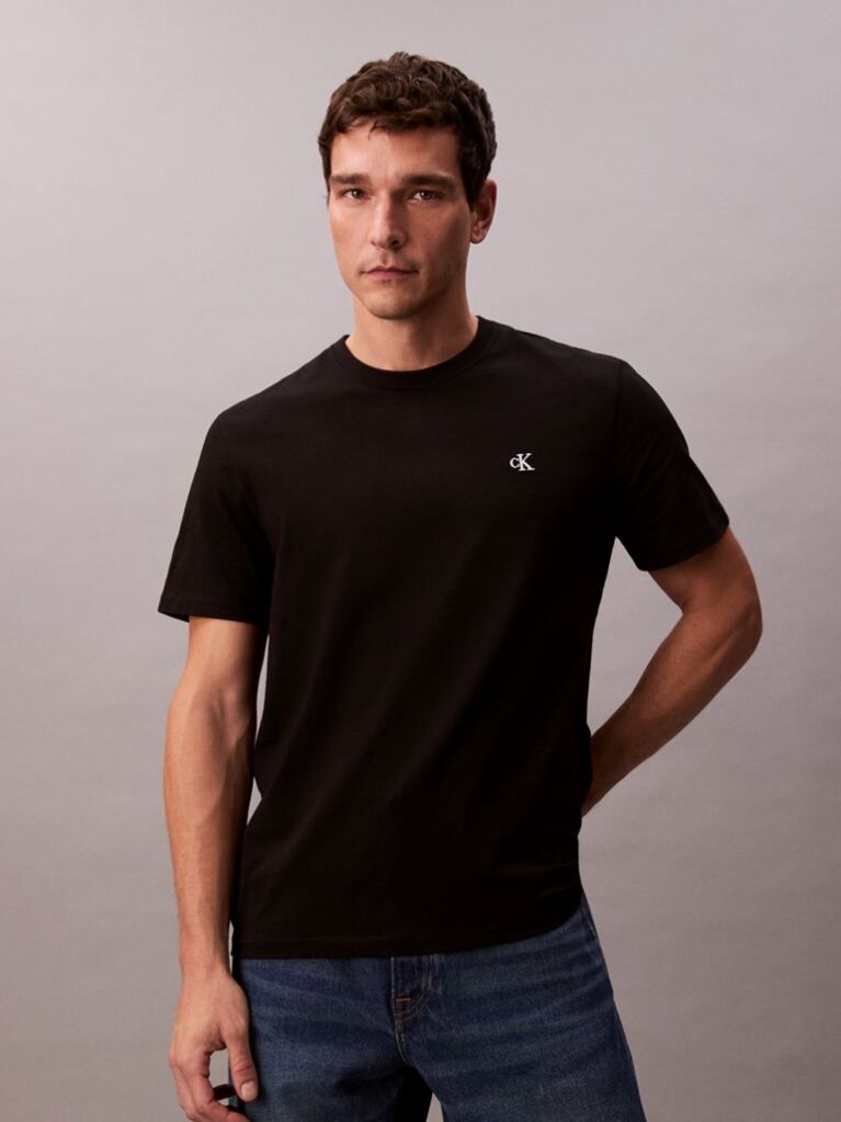 Μαύρο T-shirt Με Λογότυπο  Άνδρας