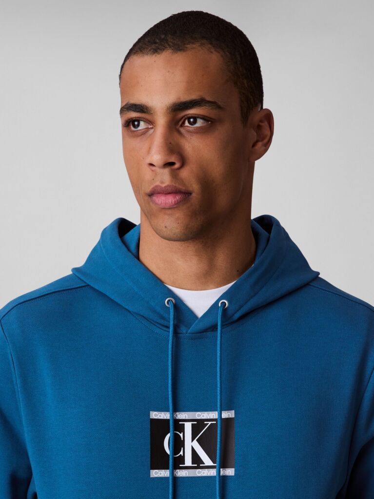 Blue Terry Sweatshirt  Men