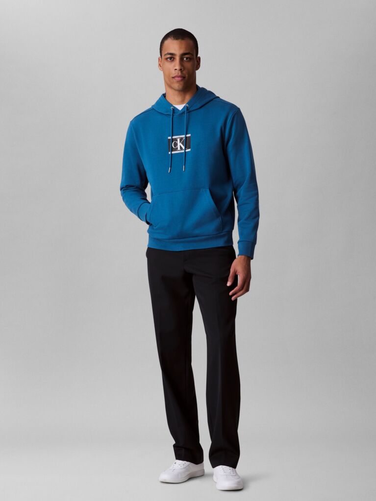 Blue Terry Sweatshirt  Men