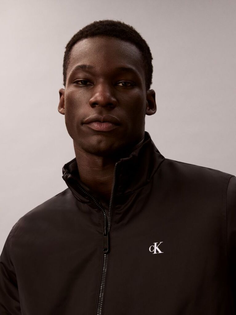Black Padded Jacket  Men