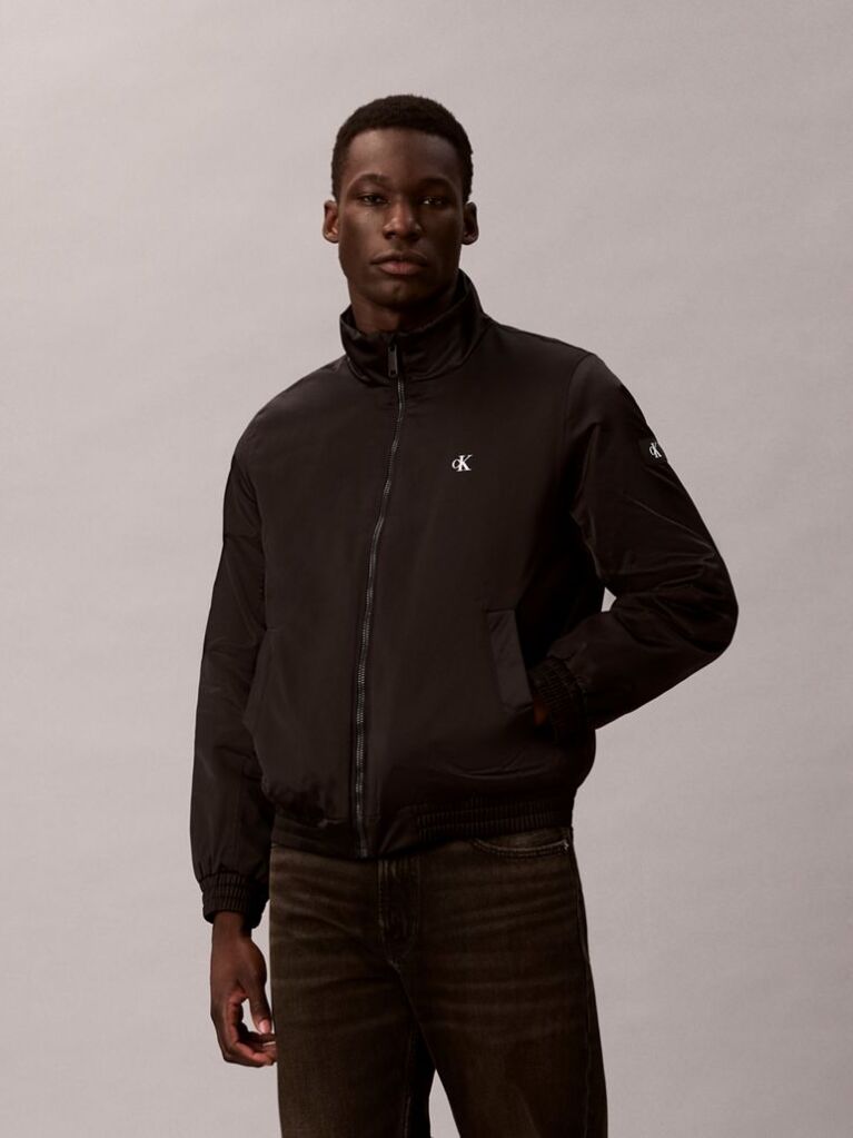 Black Padded Jacket  Men