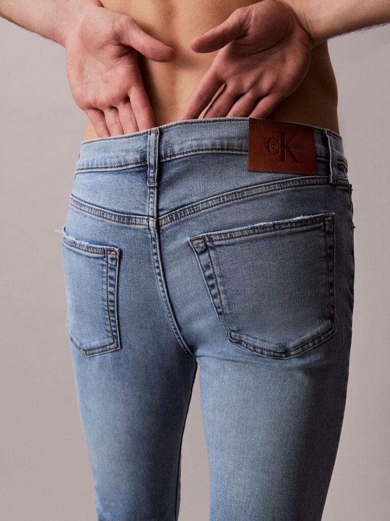 Denim Slim Tapered Jeans  Men