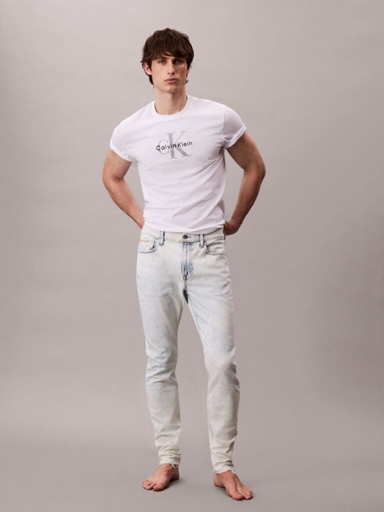 Denim Τζιν Με Εφαρμοστή Tapered Γραμμή  Άνδρας