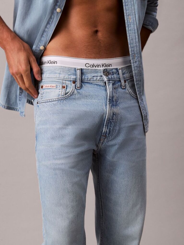 Denim Standard Straight Jeans  Men