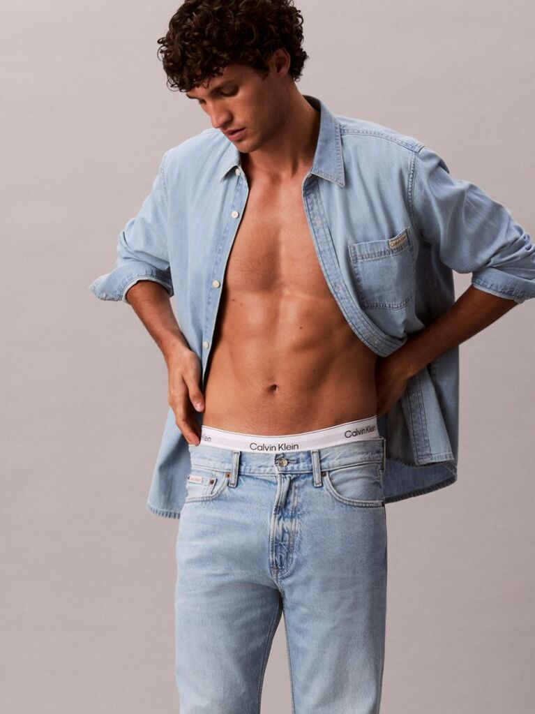 Denim Standard Straight Jeans  Men