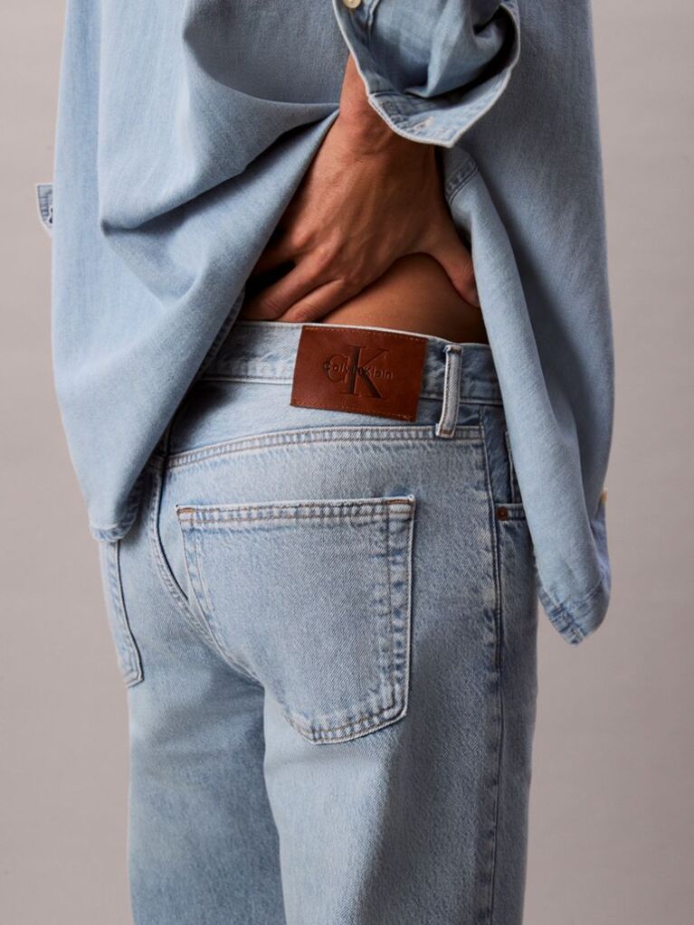 Denim Standard Straight Jeans  Men