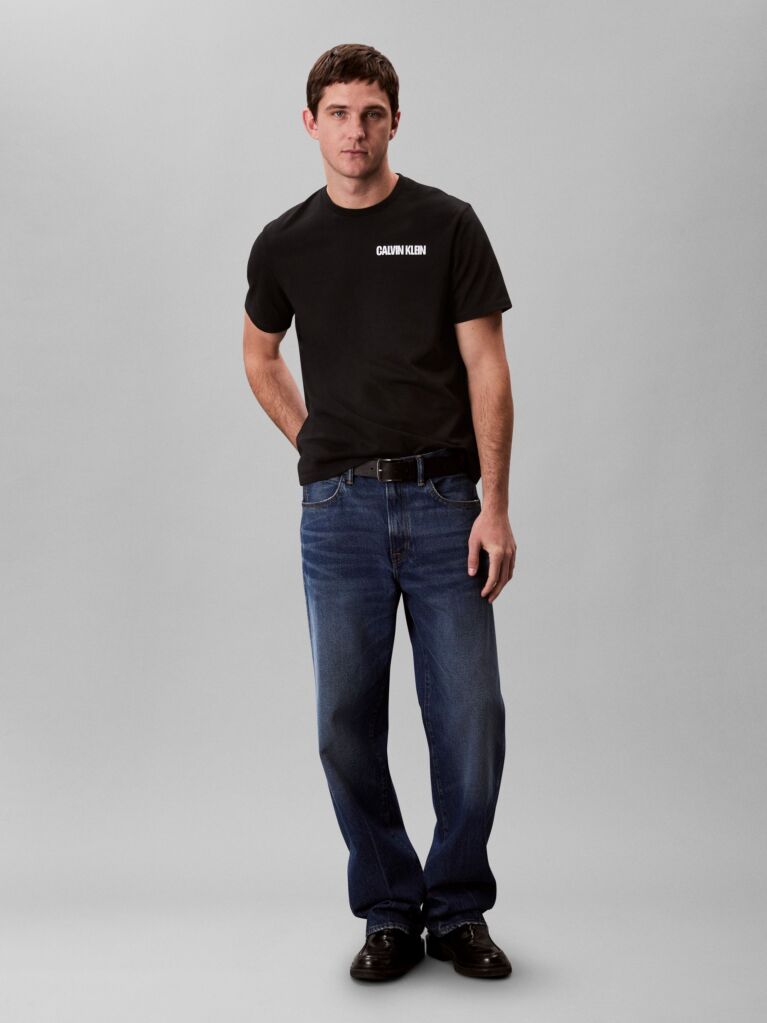 Black Short Sleeve T-Shirt  Men