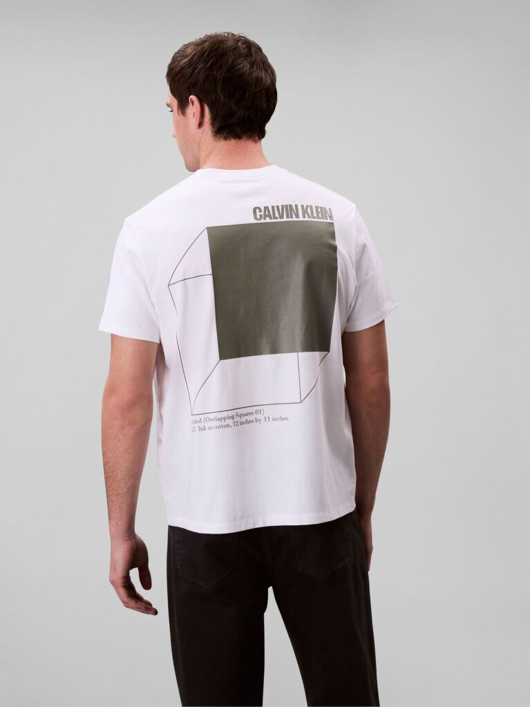 White Short Sleeve T-Shirt  Men