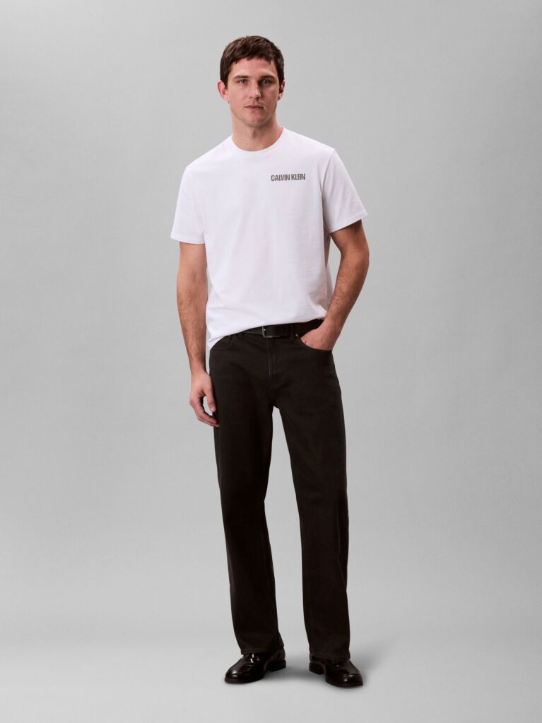 White Short Sleeve T-Shirt  Men