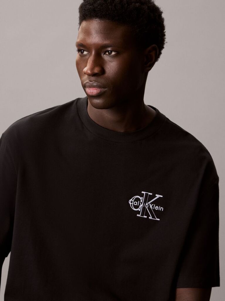 Black Short Sleeve T-Shirt  Men