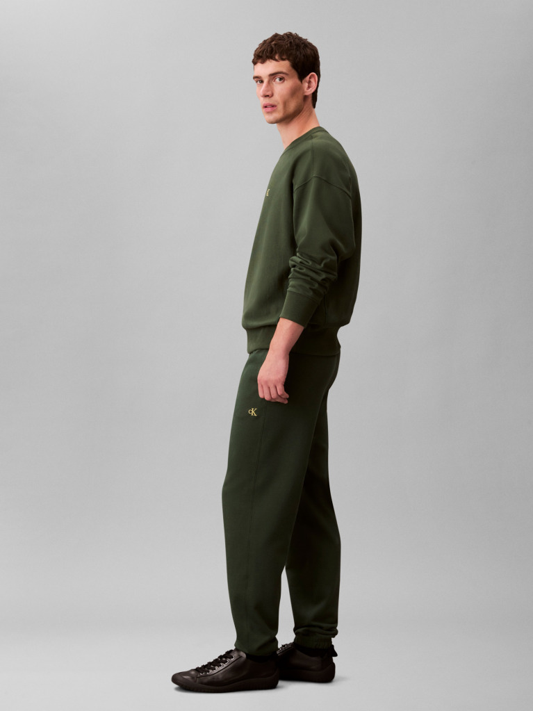 Green Terry Monogram Jogger  Men