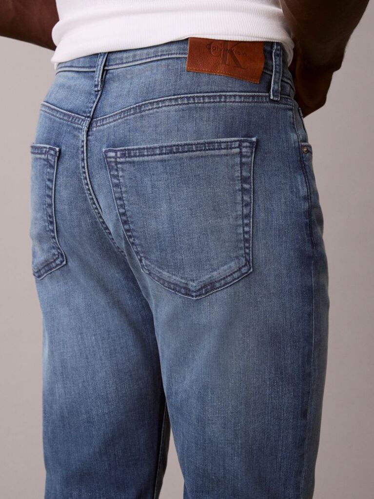 Denim Slim Tapered Jeans  Men