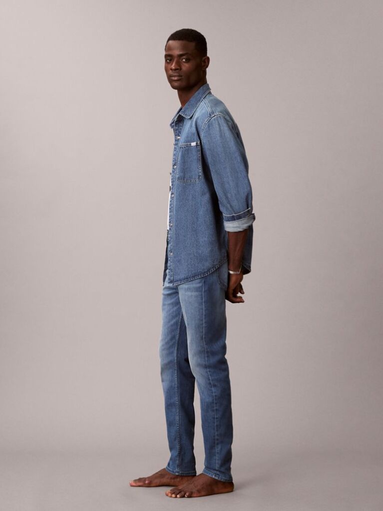 Denim Slim Tapered Jeans  Men