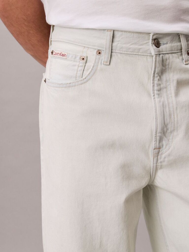 White Baggy Jeans  Men