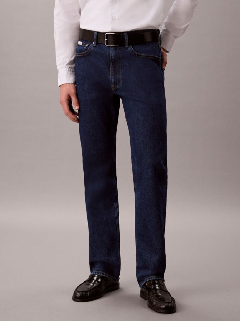 Denim Standard Straight Jeans  Men