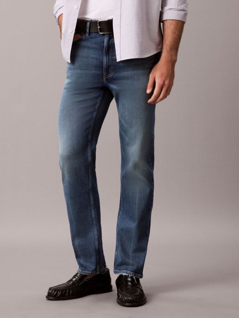 Denim Standard Straight Jeans  Men