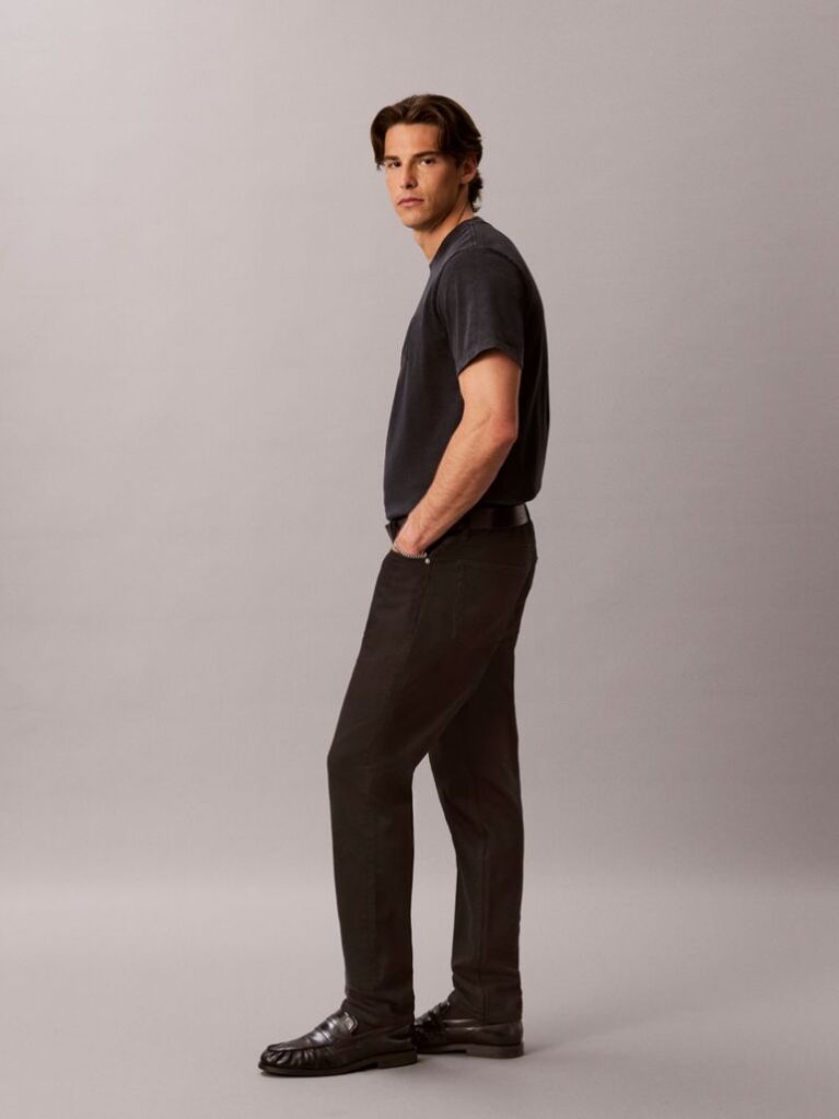 Black Classic Tapered Jeans  Men