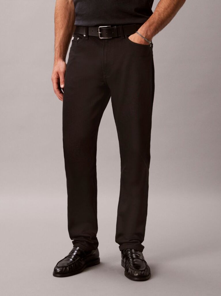 Black Classic Tapered Jeans  Men