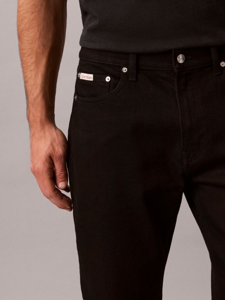 Black Classic Tapered Jeans  Men